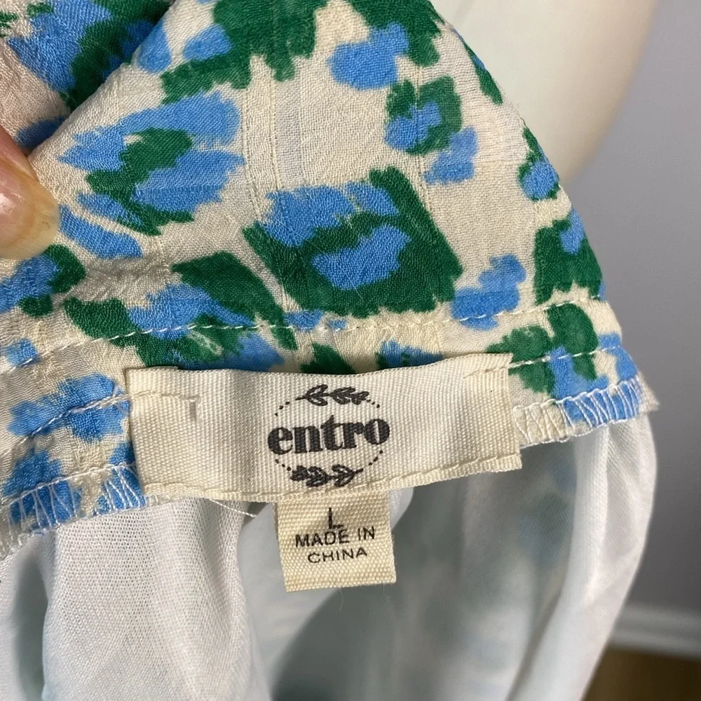 Entro It's A New Beginning Green Leopard Tank - Picture 15 of 15